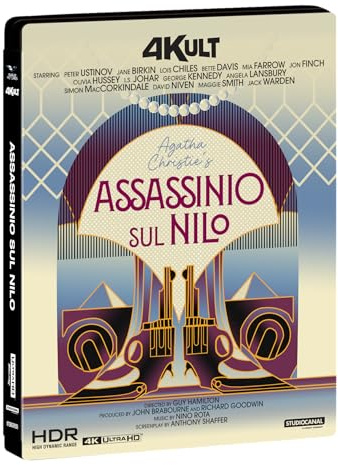 Blu-Ray 4K Uhd Assassinio Sul Nilo (1978) (4K Ultra Hd + Blu-Ray Hd)
