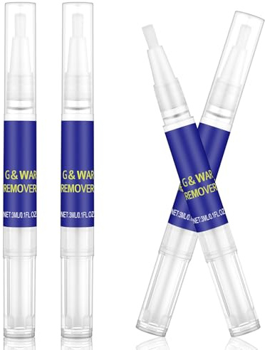 AYBUY Warzen Stift, Warzen Entfernen, Warzenentfernerstift, 4 Pack 3ml | Warzenentfernerstift, Warzenentferner Stift Für Händen, Körper, Armen Und Beinen Pack