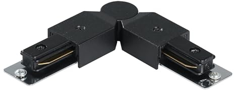 EGLO Eckverbinder Tb Corner Connect, Zubehör Schienensystem Track Pro | Kunststoff in schwarz