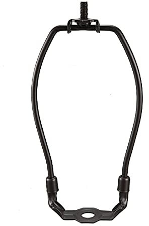sourcing map Lamp Harp Holder 6 Inch Black for Table and Floor Lamps