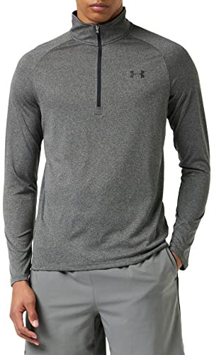 Under Armour Men Tech 2.0 1/2 Zip, Versatile Warm Up Top for Men, Light and Breathable Zip Up Top for Working Out