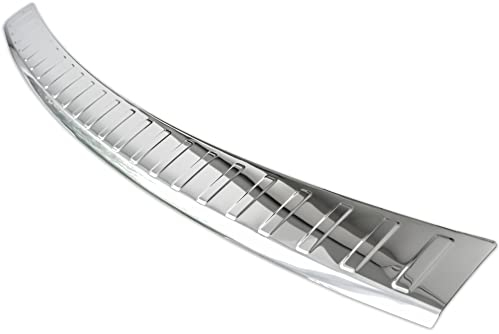 Ladekantenschutz Edelstahl CHROM kompatibel für VW CADDY III 2K 2C | 2003-2015 || mit Abkantung | premium Qualität von RECAMBO