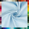 VmG-Store Baumwollstoff Uni 100% Baumwolle Oeko-Tex Meterware ab 50cm über 70 Farben zur Auswahl (058 Hellblau, 200 x 148cm)