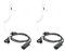 ARSMI Spiral Air Tube Earphone Walkie Talkies Surveillance Earpiece Ham Radio Intercom Headset Fit For Sepura STP8000 STP8038 STP8030 STP8035 walkie-talkie headset (Color : 2PCS)