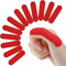 Evarbuild Bowling Thumb Tape Bowling Finger Tape 120 Pack Protective Bowling Tape Elastic Bowling Thumb Tape,Red
