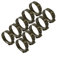 Boltza Clips en O de 8,3 a 10 mm, abrazaderas de manguera de oreja única de acero inoxidable 304 x10