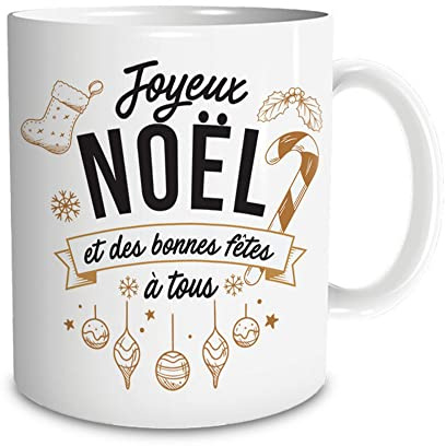 Tasse – Frohe Weihnachten und Bonnes Fêtes