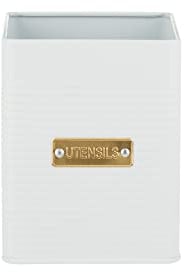 Typhoon Otto Square White Utensil Pot