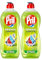 PRIL Original Limette (2x 675 ml), Handgeschirrspülmittel mit höchster Fettlösekraft, für sauberes Geschirr auch in kaltem Wasser, frischer Limettenduft