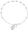 TAIPAN Damen Silberarmband 19cm mit Engel Rosenkranz Armband 925 Silber