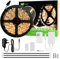 RAYZEEK Motion Senosr Under Cabinet Lights,19.7FT LED Strip Lights, RF Wireless Motion Sensor Control Dimmer,Timing(Warm White) No Include batteries