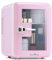 Iceblue Skincare Fridge with Viewing Window, 4L Compact Small Fridge for Bedroom, Car, Office & Dorm, Mini skincare fridge for Beauty Essentials & Beverages(Pink)