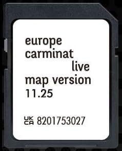 Europe 2024-11.25 GPS Navigation SD Card - Compatible with Renault Tomtom Live