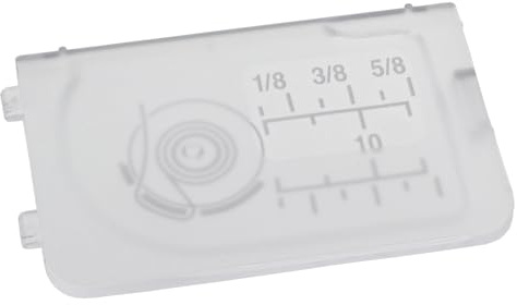 Bobbin Cover Plate for Janome Sewing Machines (502017104) - Fits Janome MC6500, MC6600, MC7700QCP, MC8900, 3160QDC, 4120QDC, and More