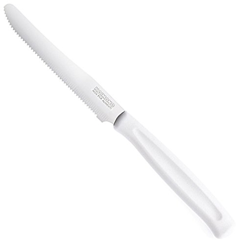 Kaimano Set 6 Coltelli Serie Dinamik Coltello da tavola Lame in Acciaio Inox temperato (Bianco)