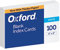 Oxford Karteikarten, blanko, 10,2 x 15,2 cm, Weiß, 100 Stück