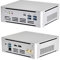 Partaker Mini PC Windows 10, Intel Core i7 7820HK Processor,Supports DDR4 RAM/M.2 SSD/4K/DP/HD/Dual WiFi/Gagabit Ethernet/Fan/Type-C USB3.0(32GB Ram 512GB SSD)