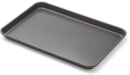 Stellar Eclipse Oven Baking Tray, 44x32x2cm Large, Non-Stick Aluminized Carbon Steel - Durable, Scratch Resistant, Dishwasher Safe - Ideal for Pastries, Potatoes, Wedges, Cookies, Roasting