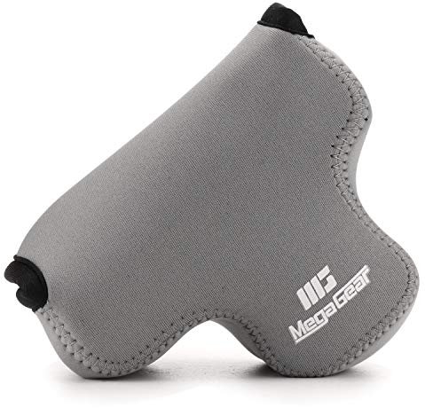 MegaGear MG1488 Ultraleichte Kameratasche aus Neopren für Fujifilm X-T100 (15-45mm) - Grau