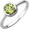 Jobo Damen-Ring aus 925 Sterling Silber mit Peridot Größe 62
