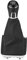 DEWIN Gamaschen, 5 Geschwindigkeit Auto Gang Stick Schaltknauf + Gamasche Boot Abdeckung for Golf 7 MK7 (2013-2017)