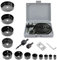 Greensen Hole Saw Set, 16 Pieces, Circular Saw Set, Circular Cutter, Hole Circular Saw 19 Mm - 127 Mm Hole Drill Set, Drilling Tool With Reinforcement Plate And Allen Key