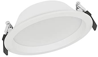 LEDVANCE Downlight LED: für Decke, DOWNLIGHT ALU DALI, 14 W, 220…240 V, Cool White, 4000 K, Gehäusematerial: Aluminium, IP44/IP20, 1-er-Pack