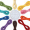 LEMESO 11 pz Filo Cerato per Braccialetti Amicizia, per Collane, Disco per Tessitura, 15 m, ø 1 mm, Spaghi e Cordino per Perline