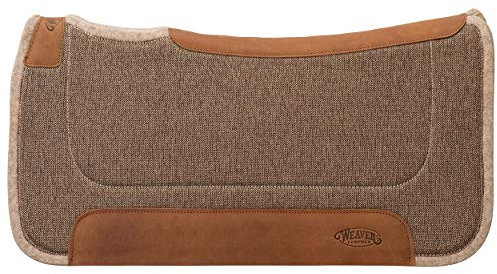 Weaver Leather Uni-Erwachsene 30X30 CNT Jute/FLT S/PAD,TN/BR Schabracke, tan/braun, L x 30 W-1 Thick