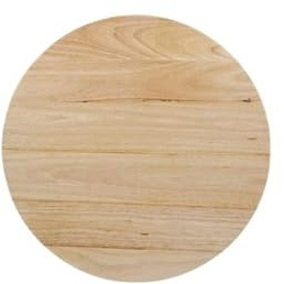 Bolero runde Tischplatte Natur vorgebohrt 60cm
