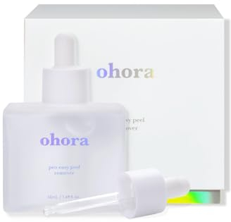 ohora Easy Peel Remover - Semi-Cured Gel Nail Strip Remover with Hygienic Dropper | Non-Drying, Nourishing Formula | Vegan, Cruelty-Free, and Hypoallergenic