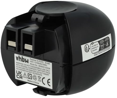 vhbw Akku kompatibel mit Metabo Powermaxx Basic Elektrowerkzeug (2100 mAh, NiMH, 4,8 V)