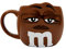 Mugs M&M'S - Tasse M&M'S à l'éffigie des personnage M&M'S - Idée de cadeau original pour faire plaisir ou remercier (Marron)