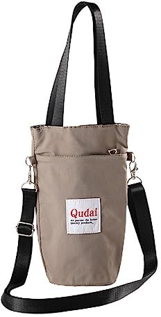 Sac de tasse d'eau à bandoulière Couleur Tumbler Protecteur Café Verre Bouteilles Portable Sangle Manchon Avec