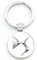 OscitY Voiture Cuir Porte-clés, pour Citroen DS Spirit DS3 DS4 DS4S DS5 5LS DS6 DS7 DS Porte-clés Personnalisé Remplacement Anti-Perte Cadeaux Famille Cadeau Car Accessoires,A-F
