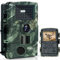Lalalumi Wildlife Camera Bluetooth 60MP/4K with Night Vision Motion Activated, Trail Camera Bluetooth IP66 Waterproof, Night Vision Camera No Glow Night Vision 120° Detection for Garden Outdoor