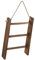 LOVIVER Porte-Serviettes en Bois, étagère Murale en Bois, décoration de Salle de Bain, Porte-Serviettes Moderne avec Corde Rustique pour Salle de Bain, Ferme,