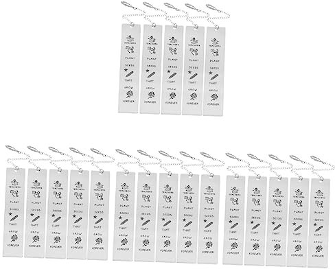 NUOBESTY 20 Stk Lesezeichen aus Metall Geschenk für Männer Bücher-Dekor Geschenke für Männer das Geschenk Lesezeichen für Frauen Geschenke für Buchliebhaber angekettet schmücken Anhänger