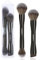 MAANGE Make up Pinsel 2 Pcs Premium Double-Ended Kosmetikpinsel, Foundation Pinsel Schminkpinsel Zum Auftragen von Foundation, Rouge und Konturierung, Vegan & Tierversuchsfrei