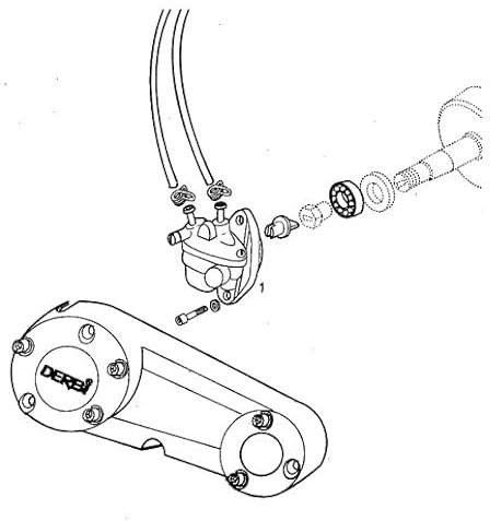 PIAGGIO Complesso Pompa Olio R.O. 00F03700021