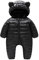 Schneeanzug Kinder Unisex - Daunenjacke Spielanzug Oberbekleidung Schneeanzug Set Verdickt Gefüttert Funktionsanzug Dickere Skioverall mit Reflektierenden Streifen Baby Kleinkind Schneeanzug