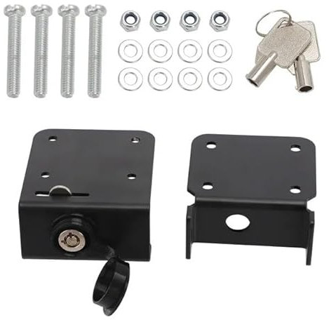 Kit de Navigation de Moto en Aluminium for Garmin Zumo XT et XT2, Support de Montage de Verrouillage GPS, Kit de Reconstruction