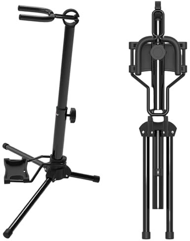 Digitaler Blasinstrumentenständer, Aerophonständer - Stabiler Stativständer | light weight höhenverstellbar, Blasinstrumentenständer für digitales Blasinstrument