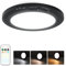aurogeek Battery Powered Ceiling Light with Remote Rechargeable Cordless Motion Sensor Light Indoor with 3 Color Stepless Dimming Magnetic Mount LED Wireless Wall Lights for Closet Stairs Shed Garage