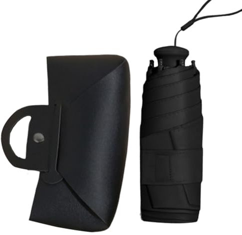 Ombrello con protezione UV, ombrello con protezione solare, blocco UV per attività all'aperto, celebrazioni, competizioni sportive, attività all'aperto e campeggio, Nero, Refer to description