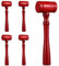 SHINEOFI 5Piezas Martillo de Juez de Madera de Juguete de rol Coordinación y Habilidades y Niñas