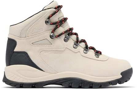 Columbia Newton Ridge Plus Wp Amped Wanderstiefel für Damen, Cloud Grey Poppy Red, 36.5 EU