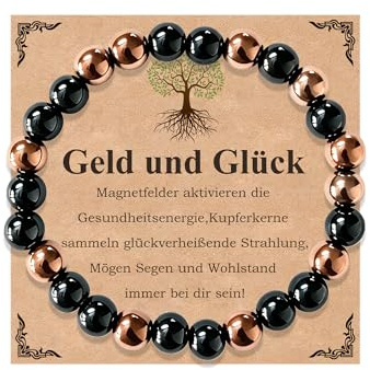 Kenqlot Armband Herren,Hämatit Armband Herren,Dreifach Schutz Armband | Vatertag Weihnachten Geburtstag Geschenk für Herren Sohn Bruder Papa,Unterstützt Den Energiear