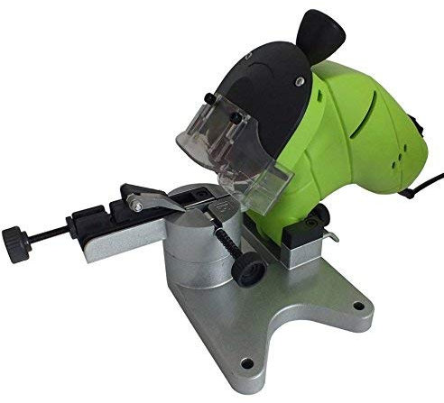 Toolzone Electric Chainsaw Sharpener Benchg Mounted 240V 130W Grinder