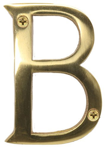 3 Solid Brass House Letter B Front Door Building Porch Gate Address
